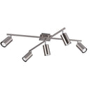 Marley 612400507 | Plafoniera acciaio | Illuminazione moderna