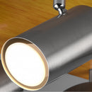 Marley 812400407 | Plafoniera moderna | legno acciaio | Trio Lighting