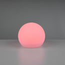 Melo 20cm | Sfera da giardino | Lampada LED RGB ricaricabile