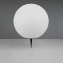 Lampada a sfera solare bianca impermeabile per terrazzo e piscina