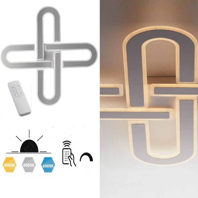 Plafoniera OBSESSION | Illuminazione LED | Design moderno | Fan Europe