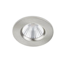 Faretti da incasso LED tondo acciaio satinato fisso IP65