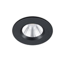 Faretti da incasso LED nero tondo fisso IP65 da Bagno