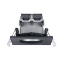 Zagros 650610132 | Faretti LED da incasso | Nero quadrato
