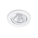 Faretto da Incasso LED 5,5W dimmerabile ghiera tonda orientabile bianco