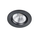 Faretto da Incasso LED 5,5W dimmerabile ghiera tonda orientabile nero