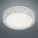 Plafoniera rotonda Pegasus Ø28 cm luce bianco caldo