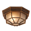 Perseus - Plafoniera rustica da esterno