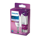 Confezione 2 lampadine LED E14 7W Philips candela oliva 4000K