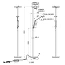 Piantana Moderna LED Barrie Trio Lighting