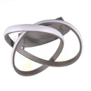 Plafoniera Course LED 18W acciaio satinato SwitchDimmer