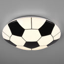 Lampada da soffitto LED tema calcio cameretta bambini