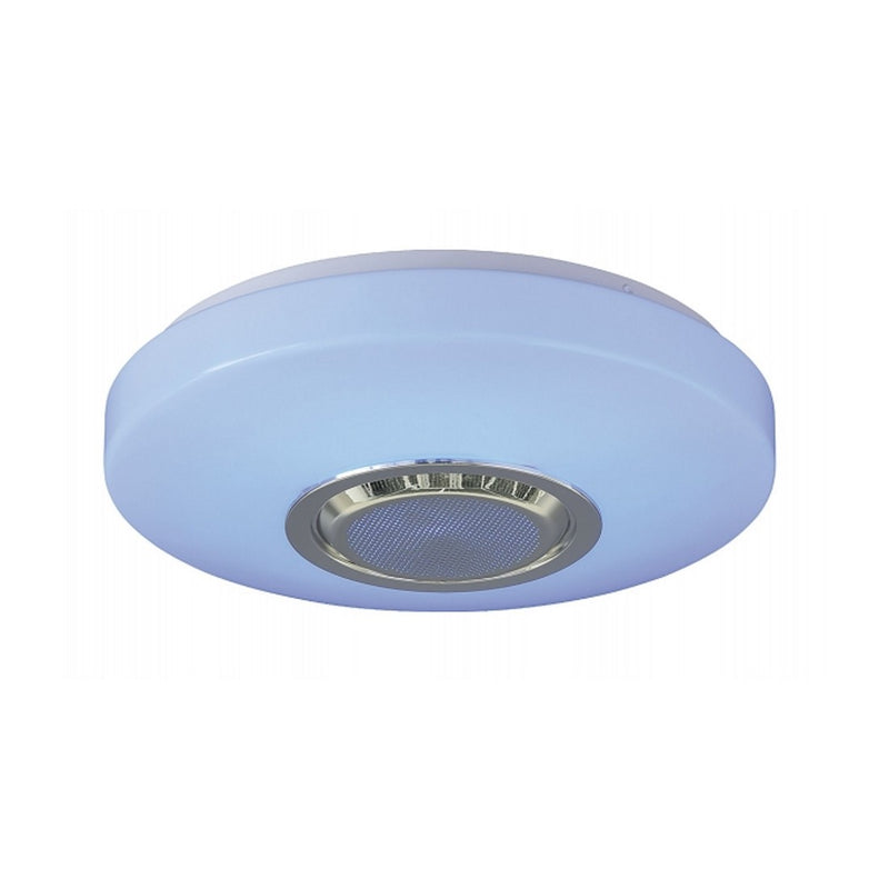 Plafoniera LED moderna 10W 1100 lumen bianco caldo e luce colorata rgb