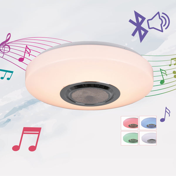 Plafoniera LED RGB dimmerabile 3000K con telecomando