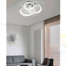 Plafoniera LED Granada 36W 3 anelli cromo SwitchDimmer