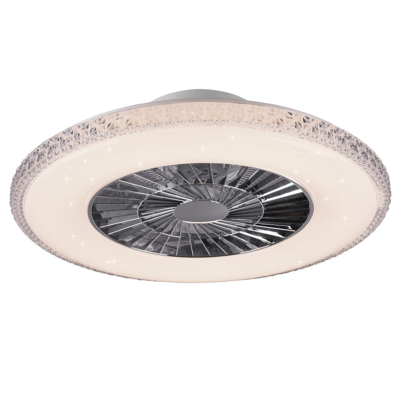 plafoniera multifunzione con luce notturna, dimmer, timer e ventilazione estate/inverno