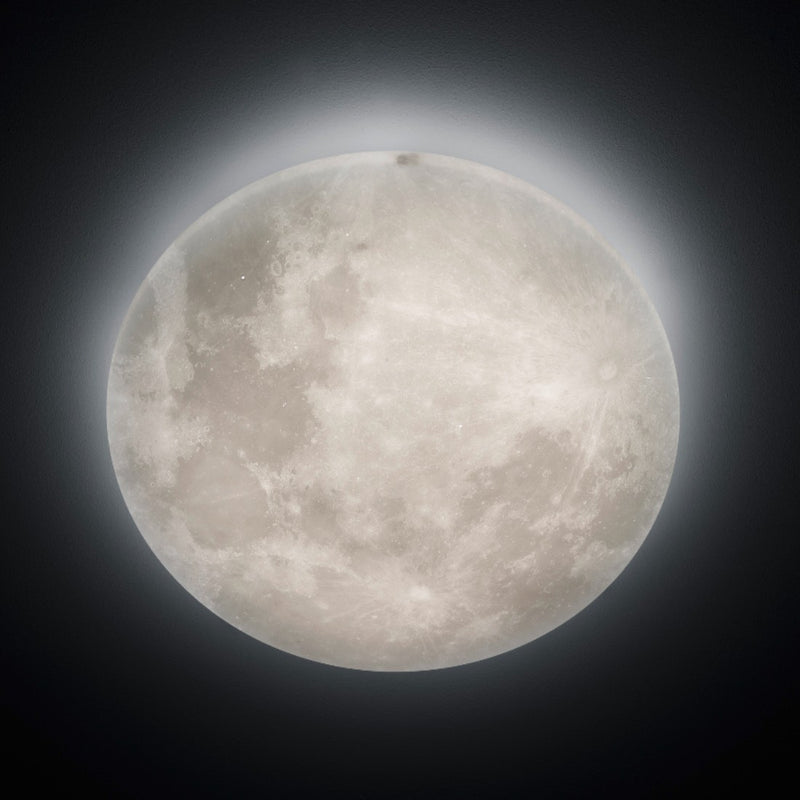 Plafoniera LED Lunar Ø40 cm 22W dimmerabile con telecomando