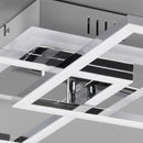 Lampada da soffitto moderna doppio quadrato con luce 4000K