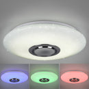 Plafoniera LED Musica Ø41 cm con cassa Bluetooth integrata