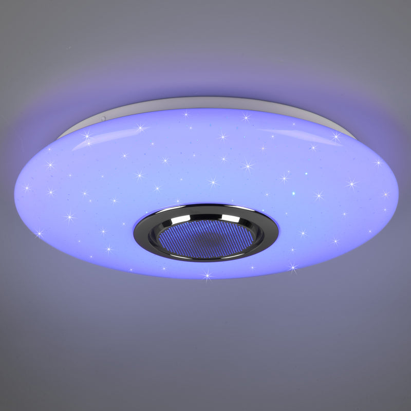 Plafoniera LED musica RGB per camera da letto o soggiorno