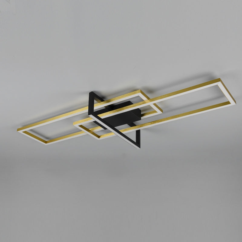 Lampada da soffitto LED Salinas design geometrico 3900 lumen