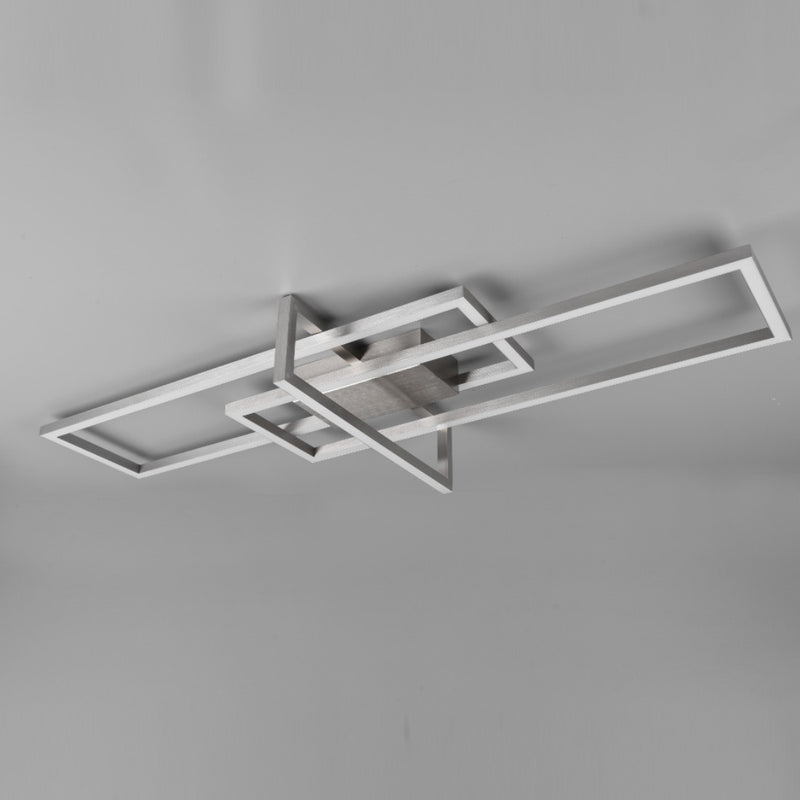 Lampada da soffitto LED Salinas design geometrico 3900 lumen