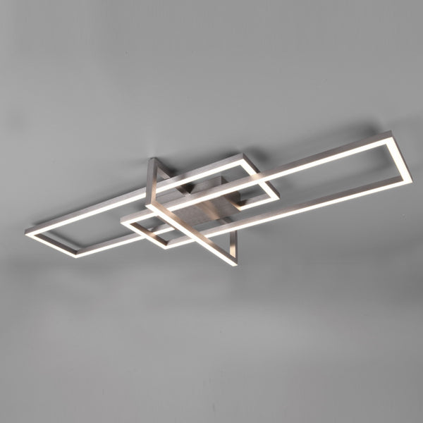 Salinas 620310307 | Plafoniera LED | Acciaio spazzolato | Trio Lighting