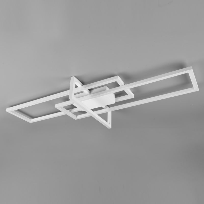 Lampada da soffitto LED Salinas design geometrico 4100 lumen