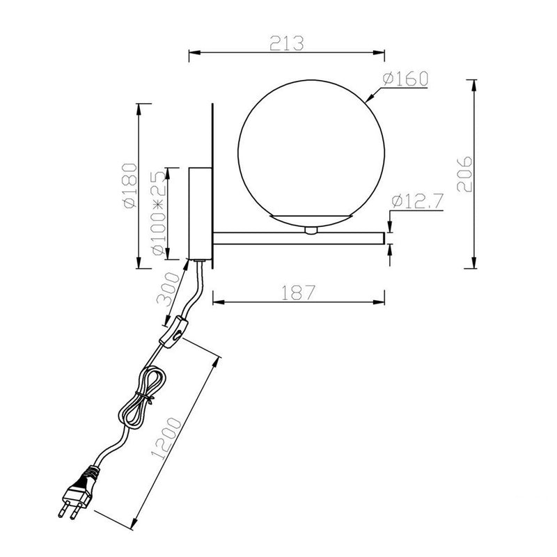 Applique Pure | Lampada moderna | Trio Lighting