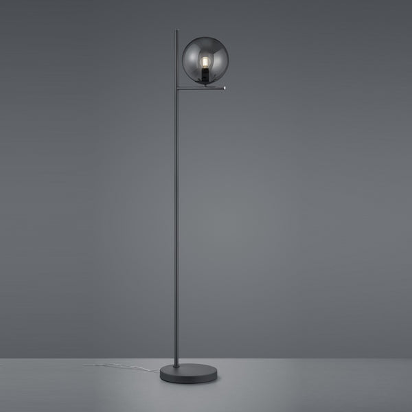 Pure 402000142 | Lampada da terra nero | Trio Lighting