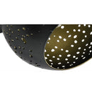 Ydro | Lampada nero oro | Illuminazione rustica