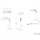 Rennes R5241101 | Lampada da Studio LED | Trio Lighting