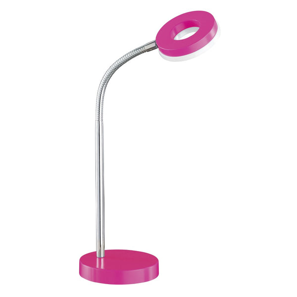 Rennes - Lampada da studio LED 4W, rosa, flessibile