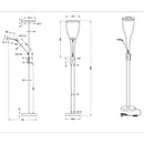 Rennes R42412107 | Piantana moderna LED | Trio Lighting