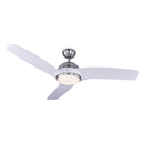 Rolando - Ventilatore moderno con luce LED 22W, bianco CCT variabile, dimmerabile, telecomando incluso, Globo Lighting