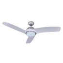 Rolando - Ventilatore moderno con luce LED 22W, bianco CCT variabile, dimmerabile, telecomando incluso, Globo Lighting