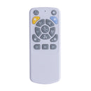 Rolando - Ventilatore moderno con luce LED 22W, bianco CCT variabile, dimmerabile, telecomando incluso, Globo Lighting