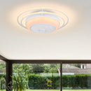 Romario - Plafoniera LED con ventilatore