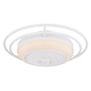 Romario - Plafoniera LED con ventilatore