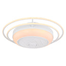 Romario - Plafoniera LED con ventilatore