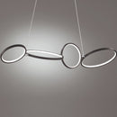 Rondo 322610432 | Lampadari LED cucina | Nero