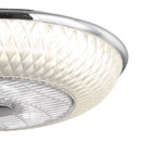 Rosario - Plafoniera LED con ventilatore