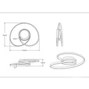 Sansa R62751107 | Plafoniere LED | Trio Lighting