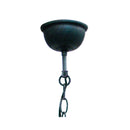 lanterna classica per balconi e terrazzi con finitura verde rame