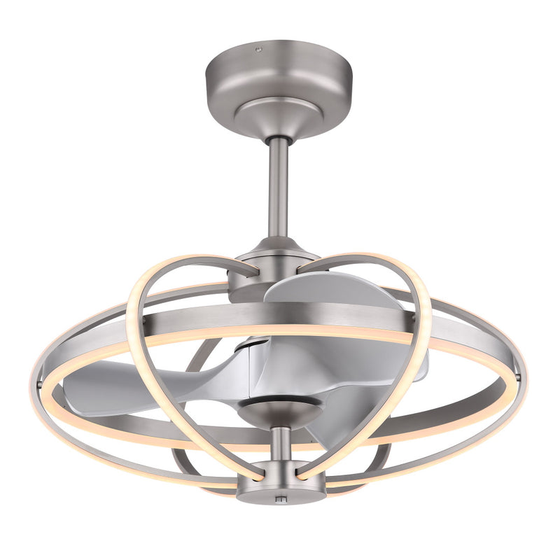 Simona 03613 | Ventilatore da soffitto | Design LED | Globo Lighting