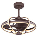 Simona 03614 | Lampadario LED | Ventilatore da Soffitto | Globo Lighting