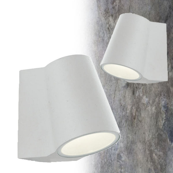 Sintesi | Applique bianca | Lampade LED Moderne | Illuminazione da Esterno