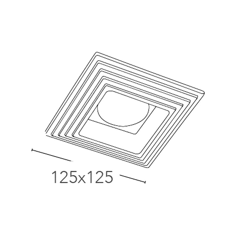 SPETTRO | Faretti da incasso in gesso | Intec Light