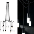 Sospensione Spider | Lampadari LED Moderni | Nero