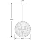 Stella 15024 | Lampadario Moderno | Fiori Plastica